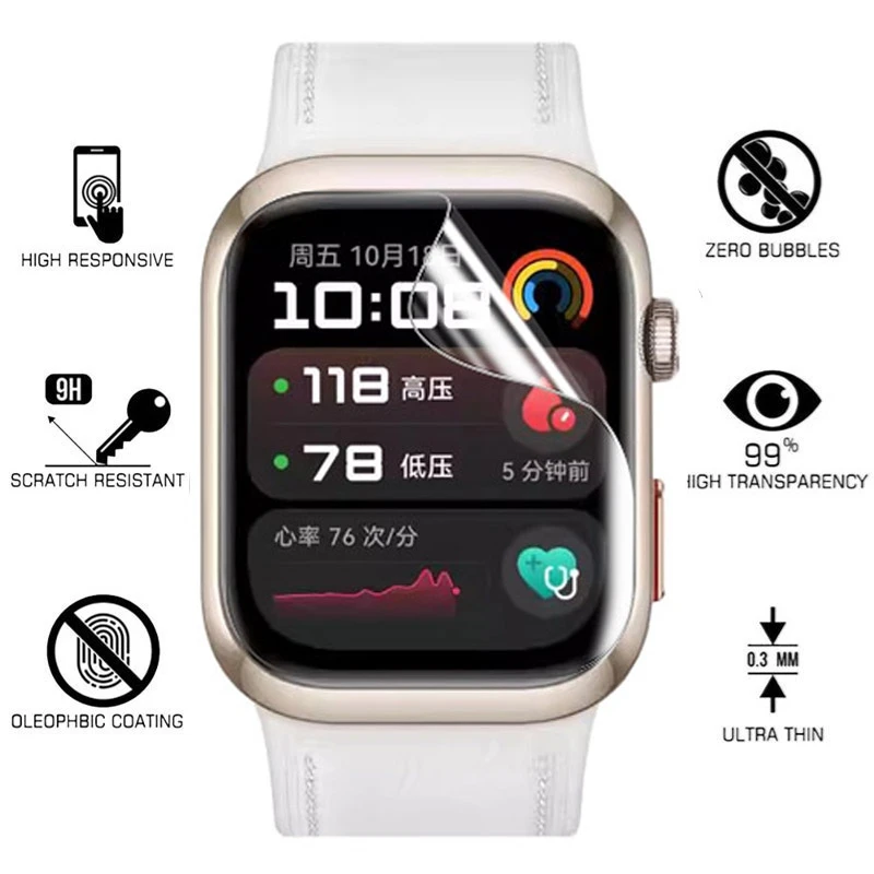 Pellicola idrogel in TPU per H - Smartwatch Screen Film recensione e prezzo