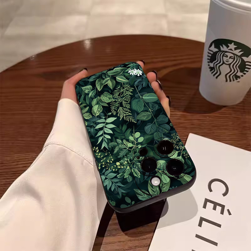 Cover Morbide con Motivo Fogli - Samsung Galaxy A55 recensione e prezzo